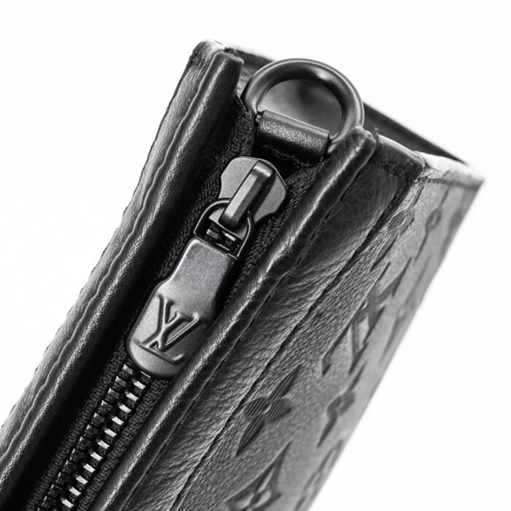 Louis Vuitton Black Monogram Shadow Shoulder Bag