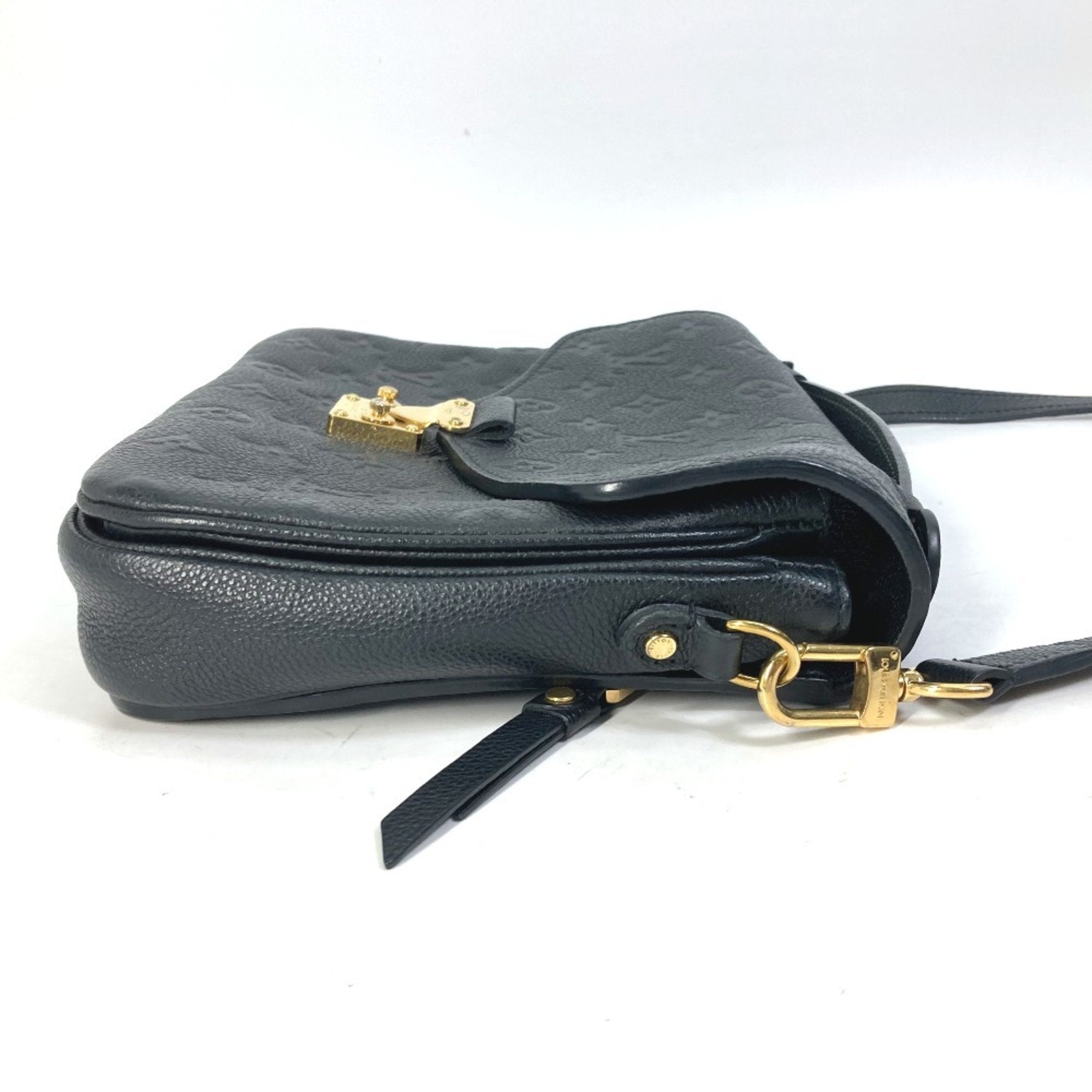 Louis Vuitton Monogram Empreinte Black Noir Monogram Empreinte Handbag Shoulder Bag