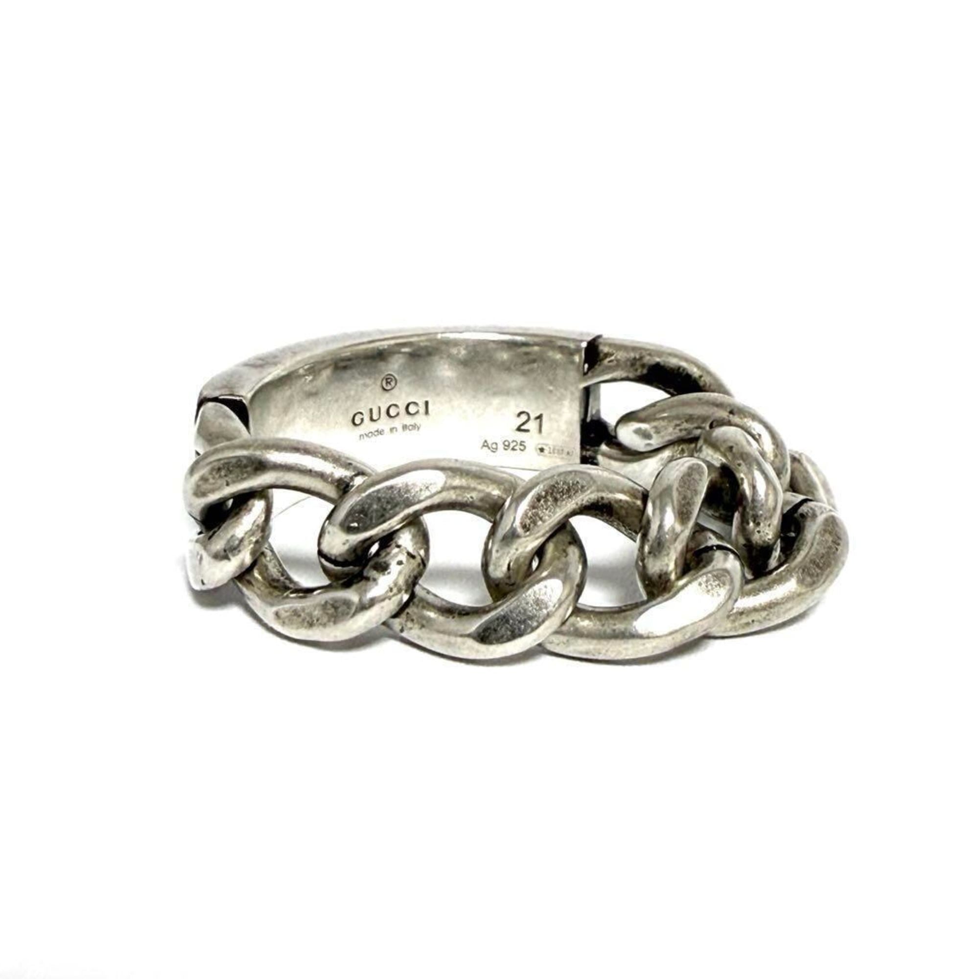 Gucci Silver 925 Band Ring (Pre-Owned)
