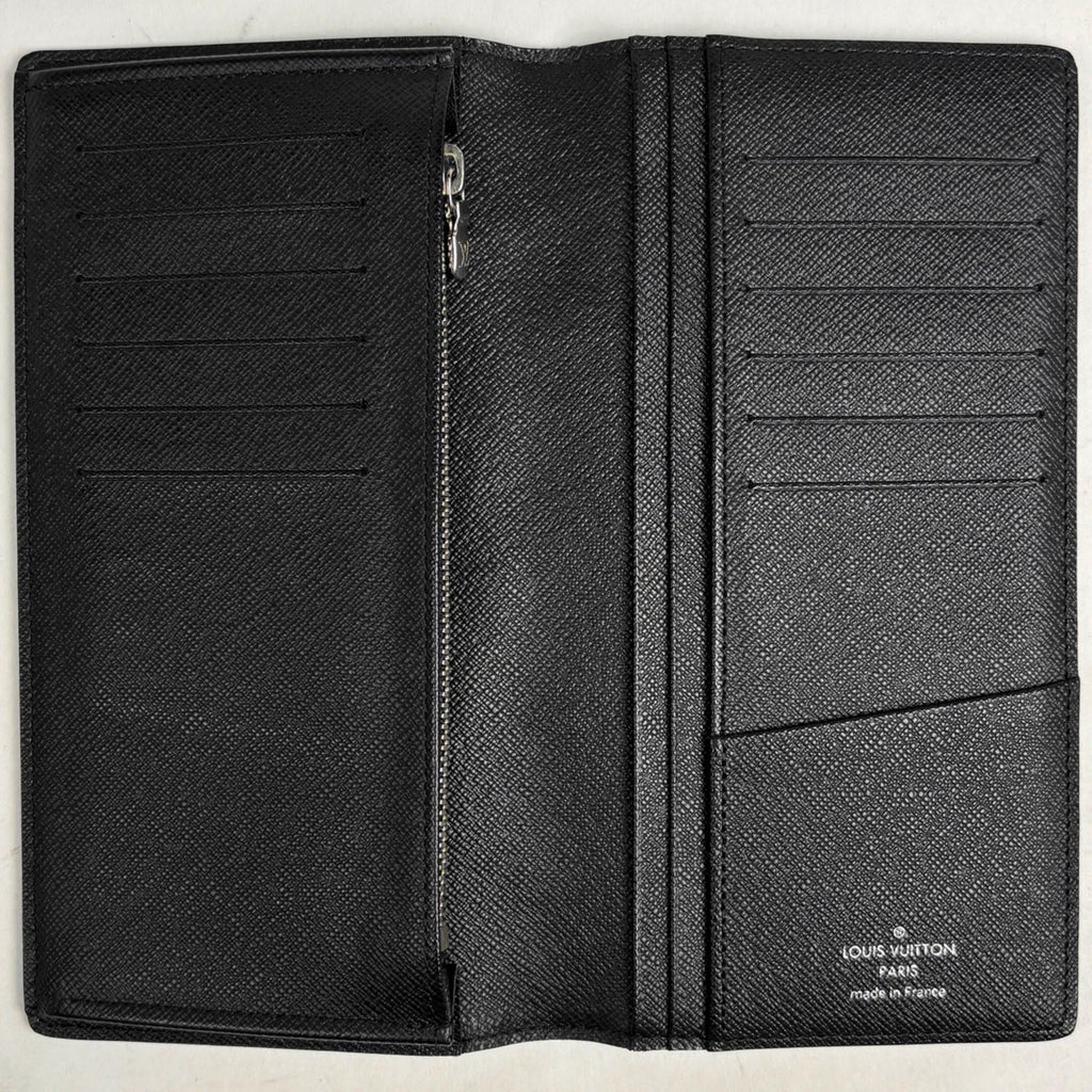 Louis Vuitton Black Damier Graphite Long Wallet