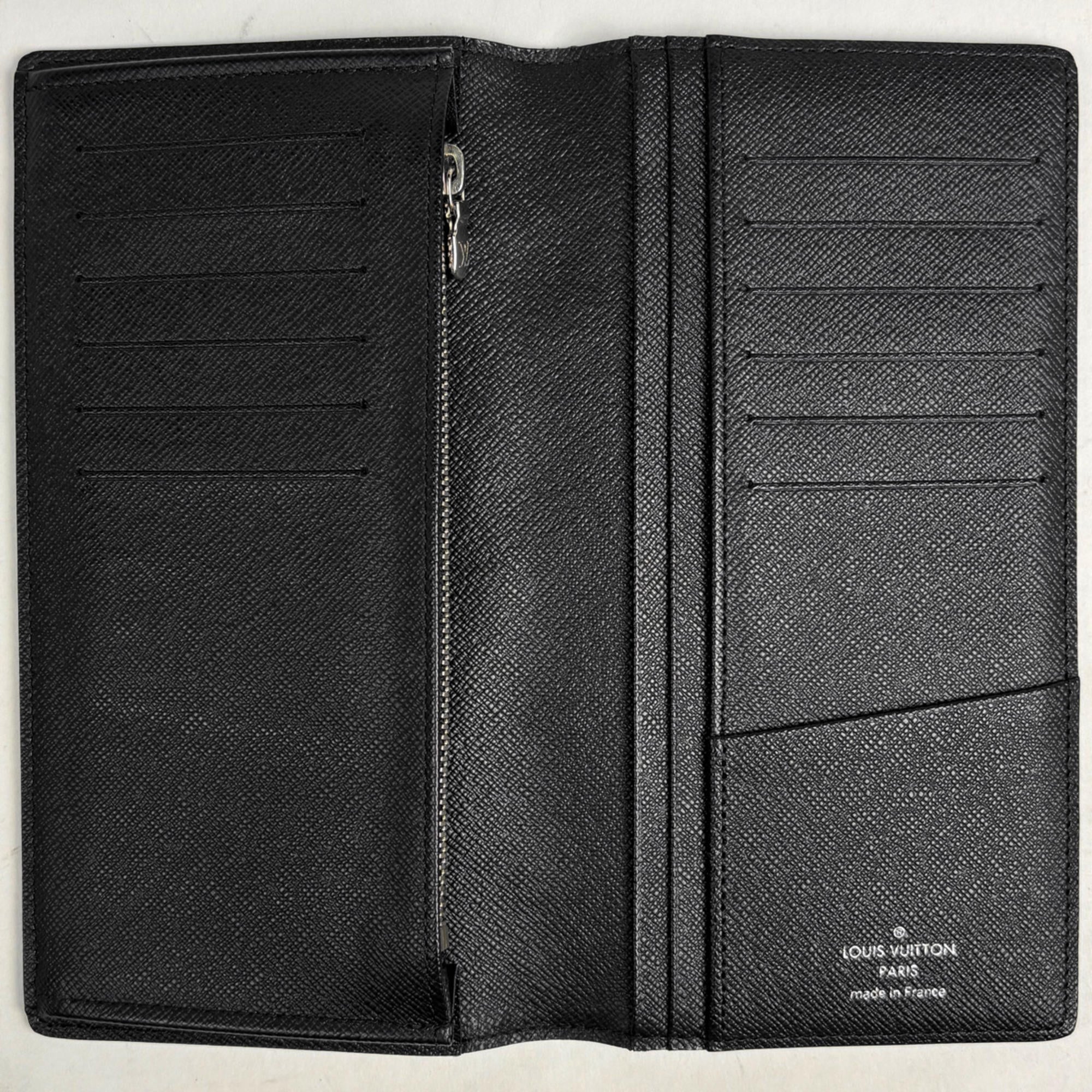 Louis Vuitton Black Damier Graphite Long Wallet