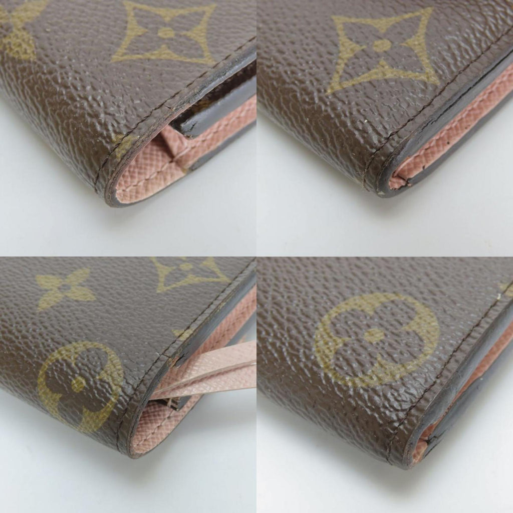 Louis Vuitton Brown Rose Ballerine Monogram Long Wallet