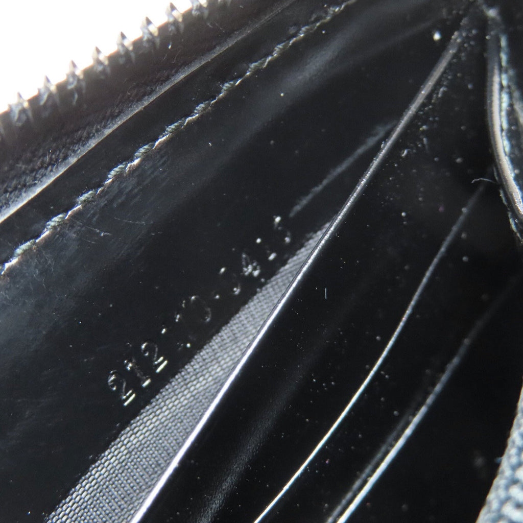 Gucci Black Pvc Long Wallet (Bi-Fold) (Pre-Owned)
