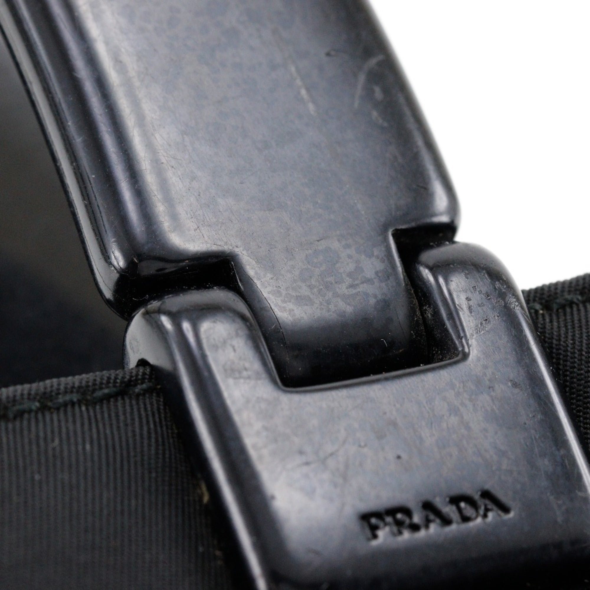 Prada Black Nylon Handbag