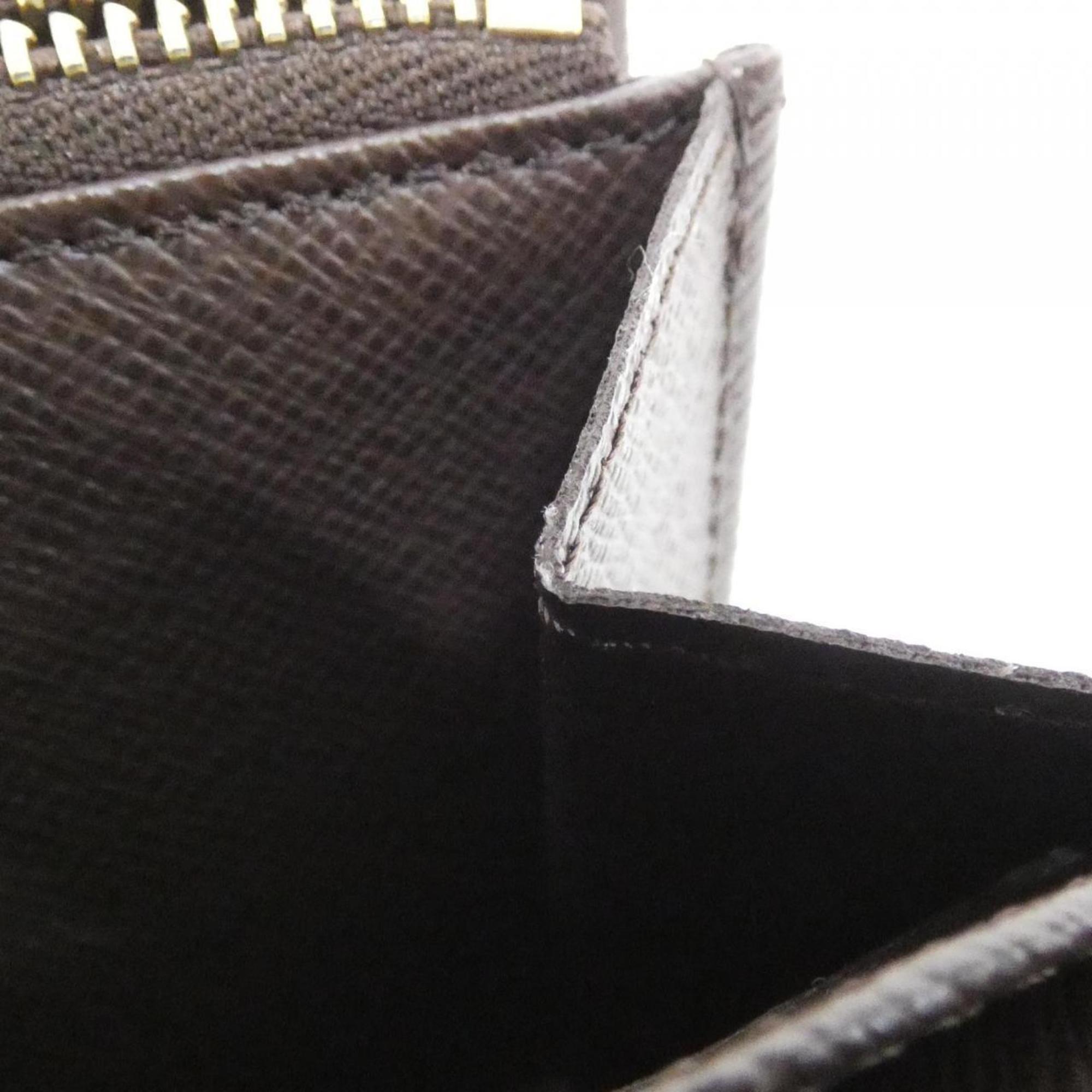 Louis Vuitton Brown Coated Canvas Long Wallet