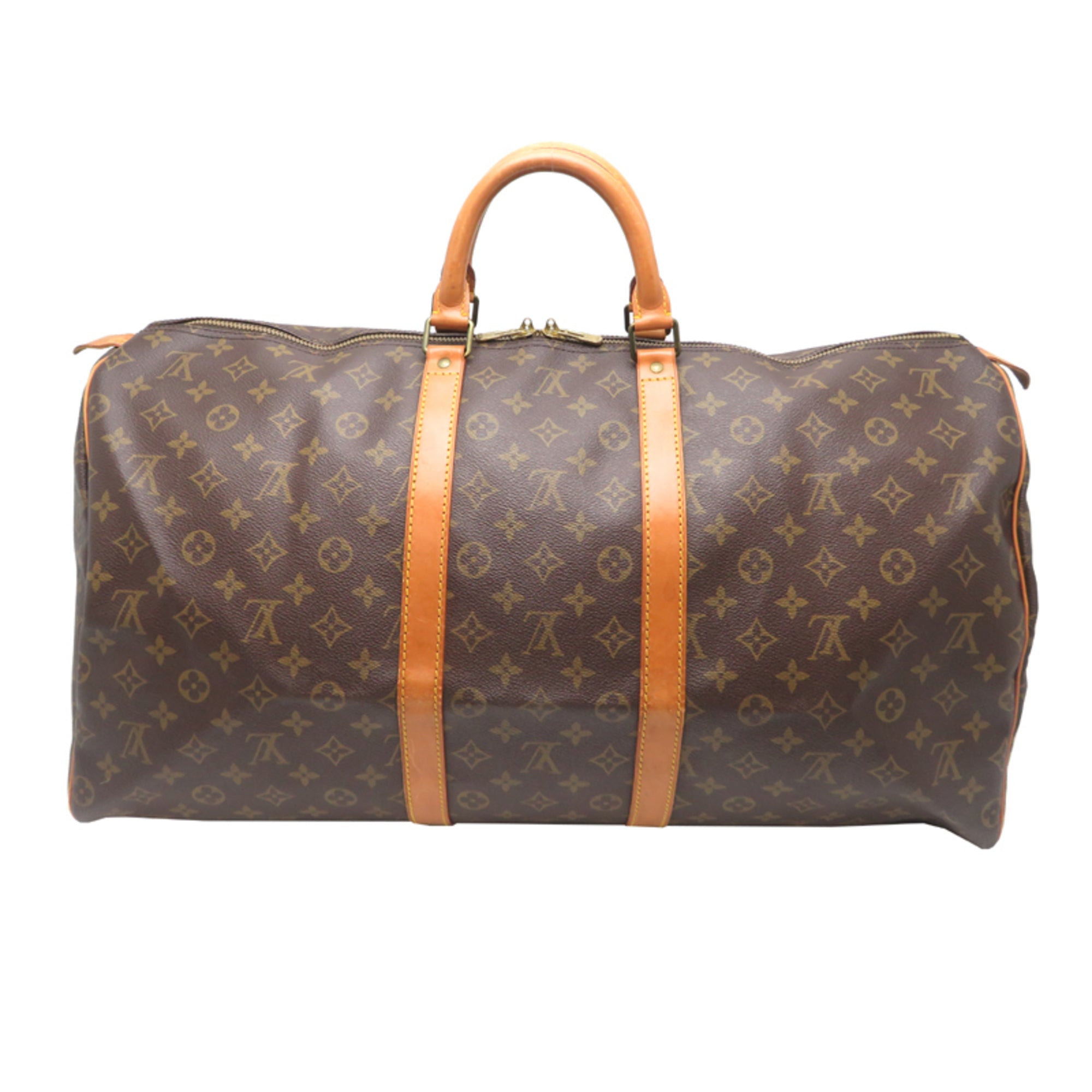 Louis Vuitton Brown Monogram Boston Bag