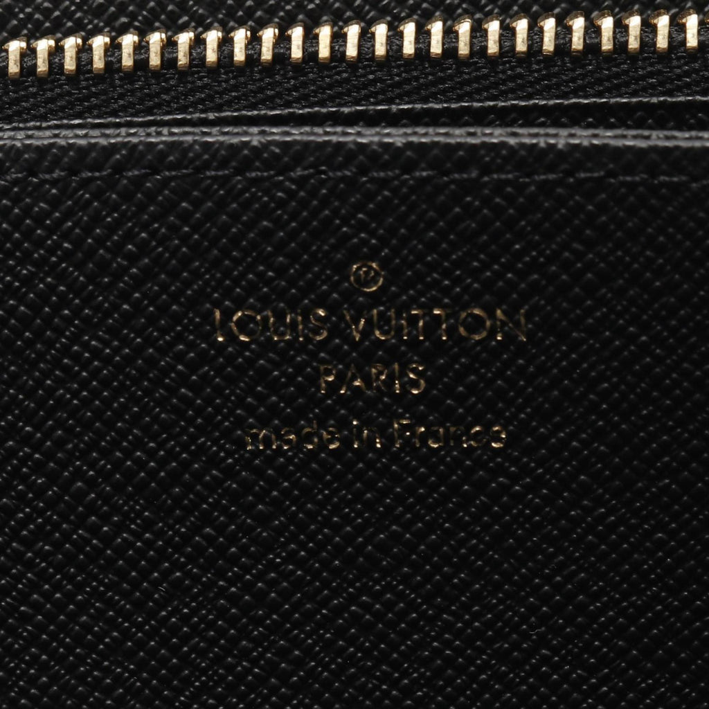 Louis Vuitton Brown Coated Canvas Leather Long Wallet
