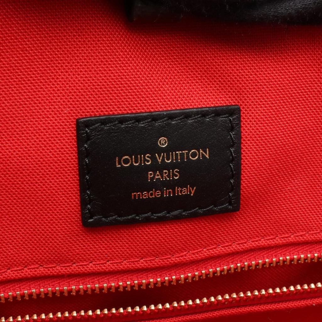 Louis Vuitton Beige Brown Monogram Monogram Reverse Monogram Monogram Reverse Tote Bag