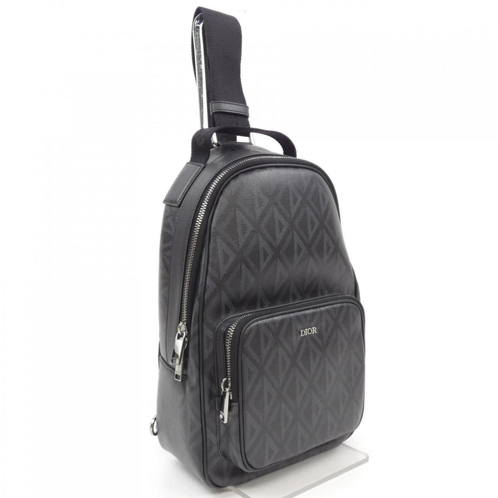 Christian Dior Black Gray Sling Bag (Pre-Owned)