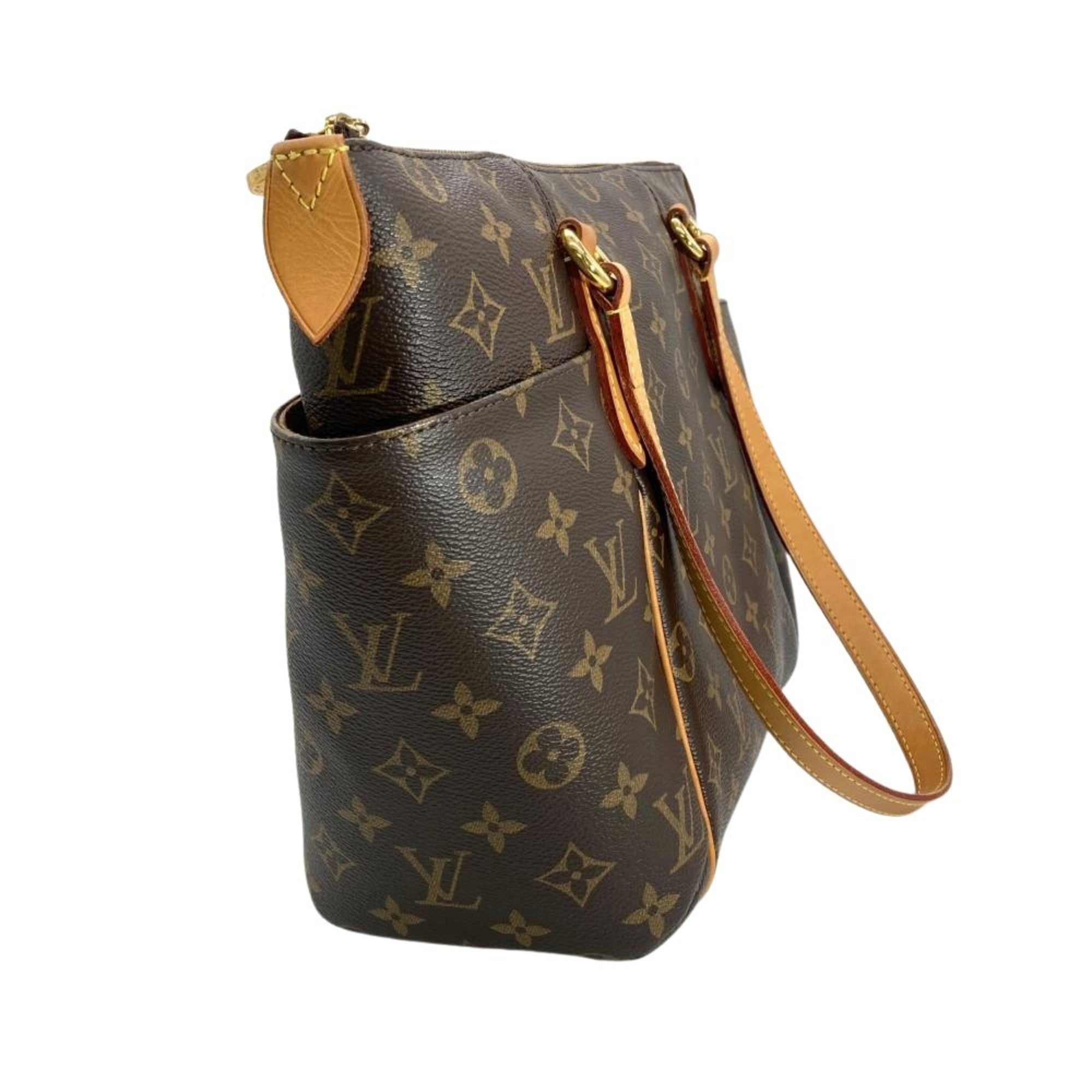 Louis Vuitton Brown Monogram Canvas Tote Bag