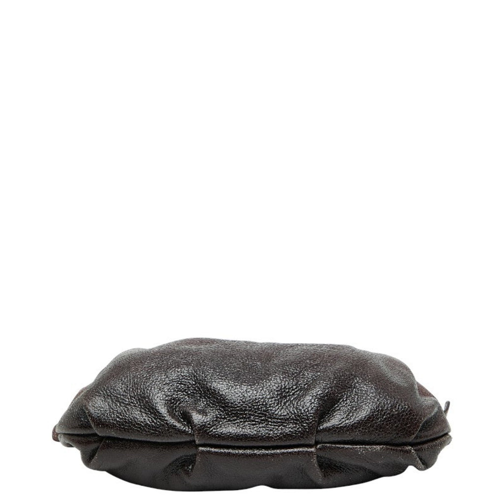 Prada Purple Leather Handbag Shoulder Bag