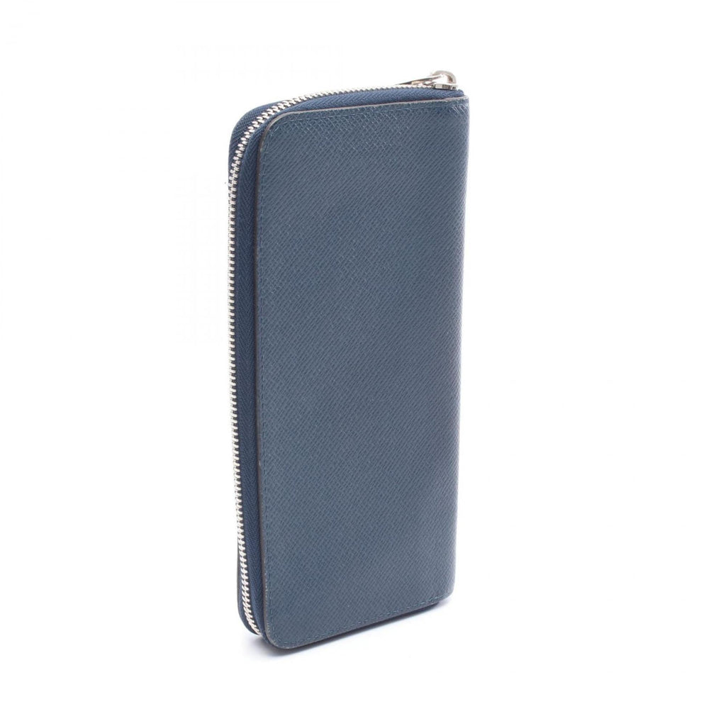Louis Vuitton Navy Leather Long Wallet