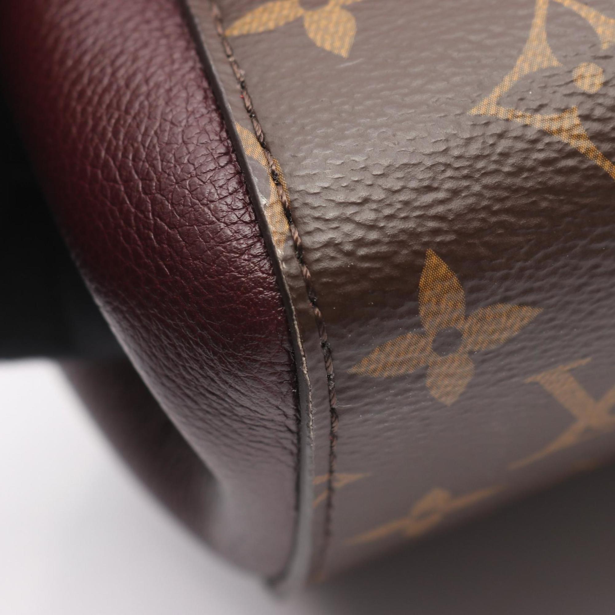 Louis Vuitton Black Bordeaux Monogram Multi-Color Noir Wine Monogram Leather Handbag