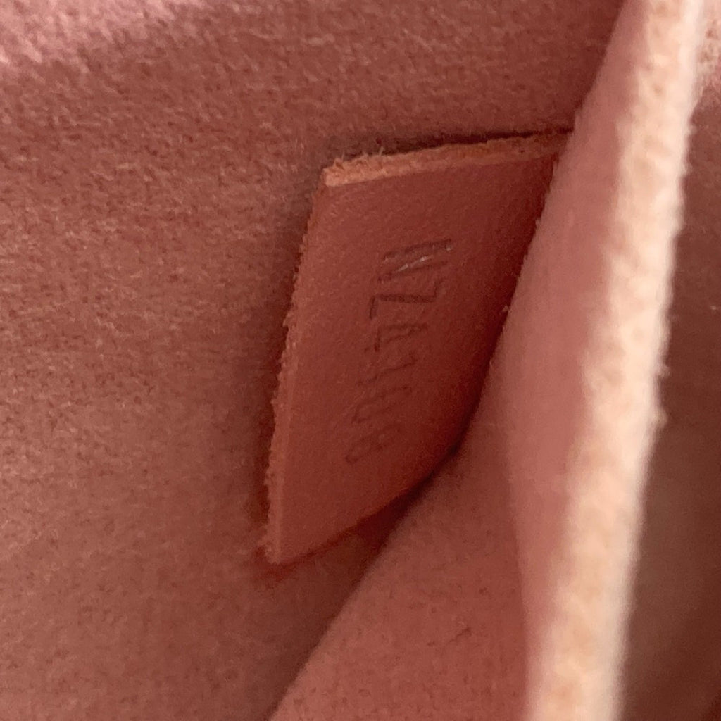 Louis Vuitton Pink Leather Handbag Shoulder Bag