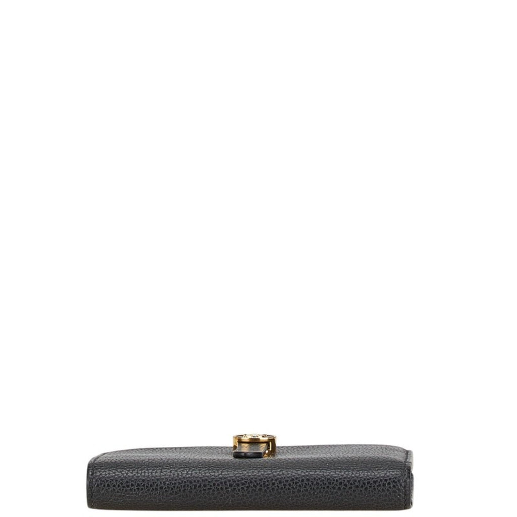 Burberry Black Leather Wallet (Bi-Fold)