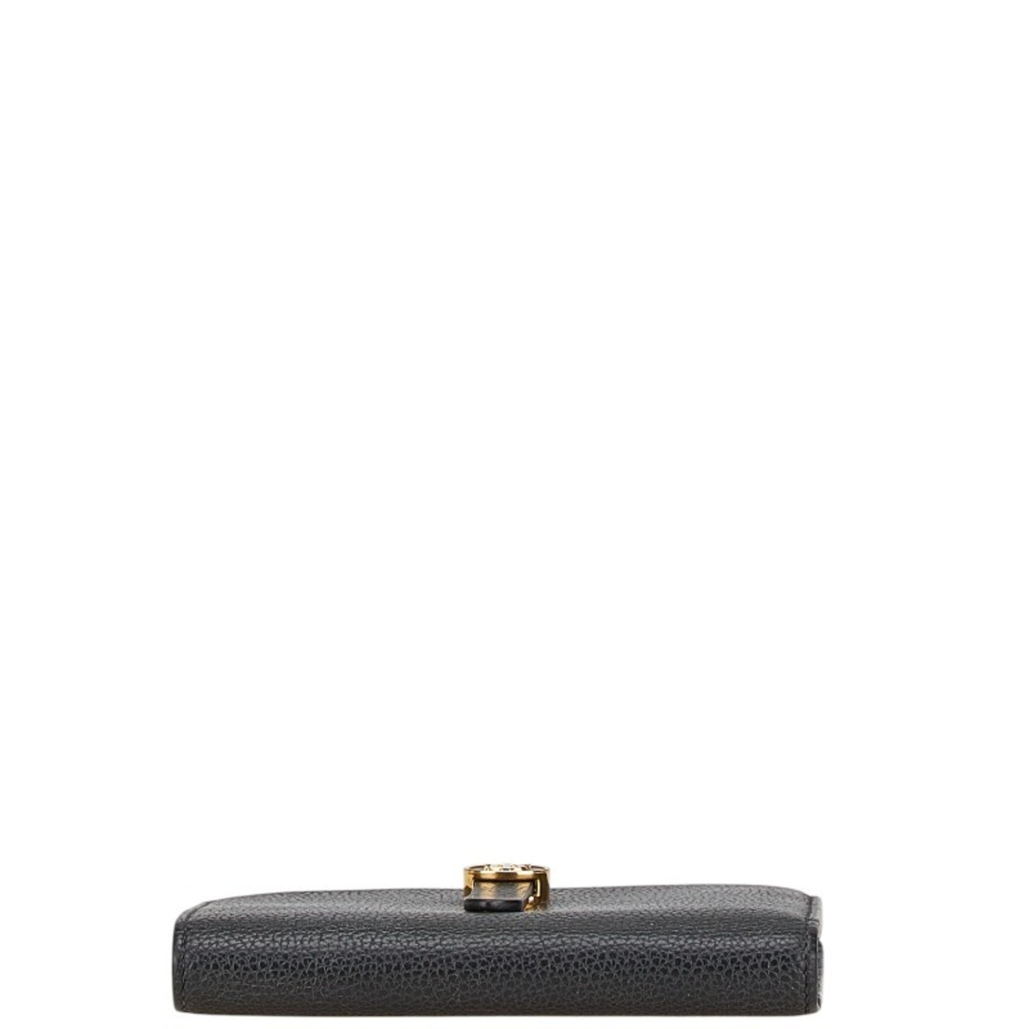 Burberry Black Leather Wallet (Bi-Fold)