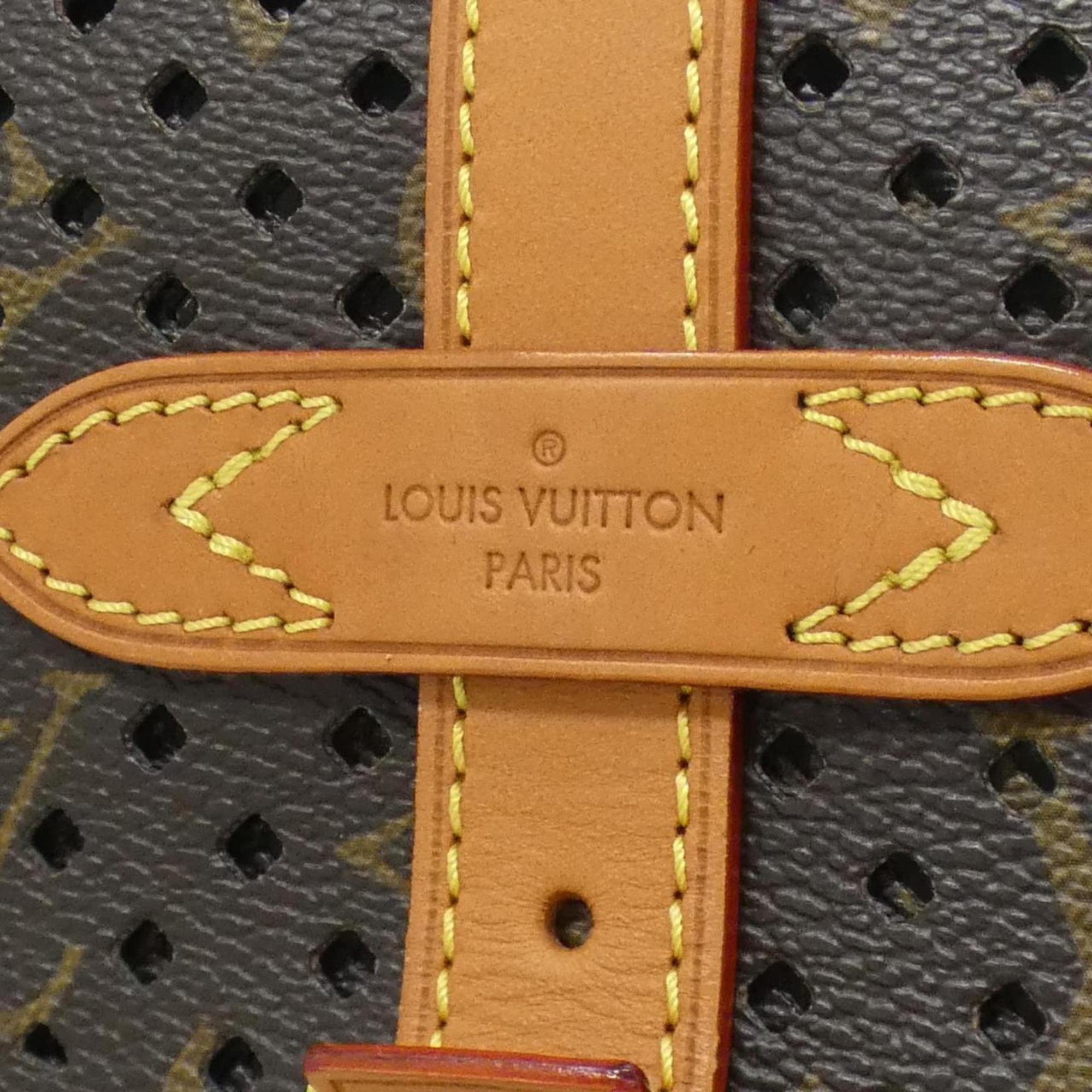 Louis Vuitton Brown Coated Canvas Shoulder Bag