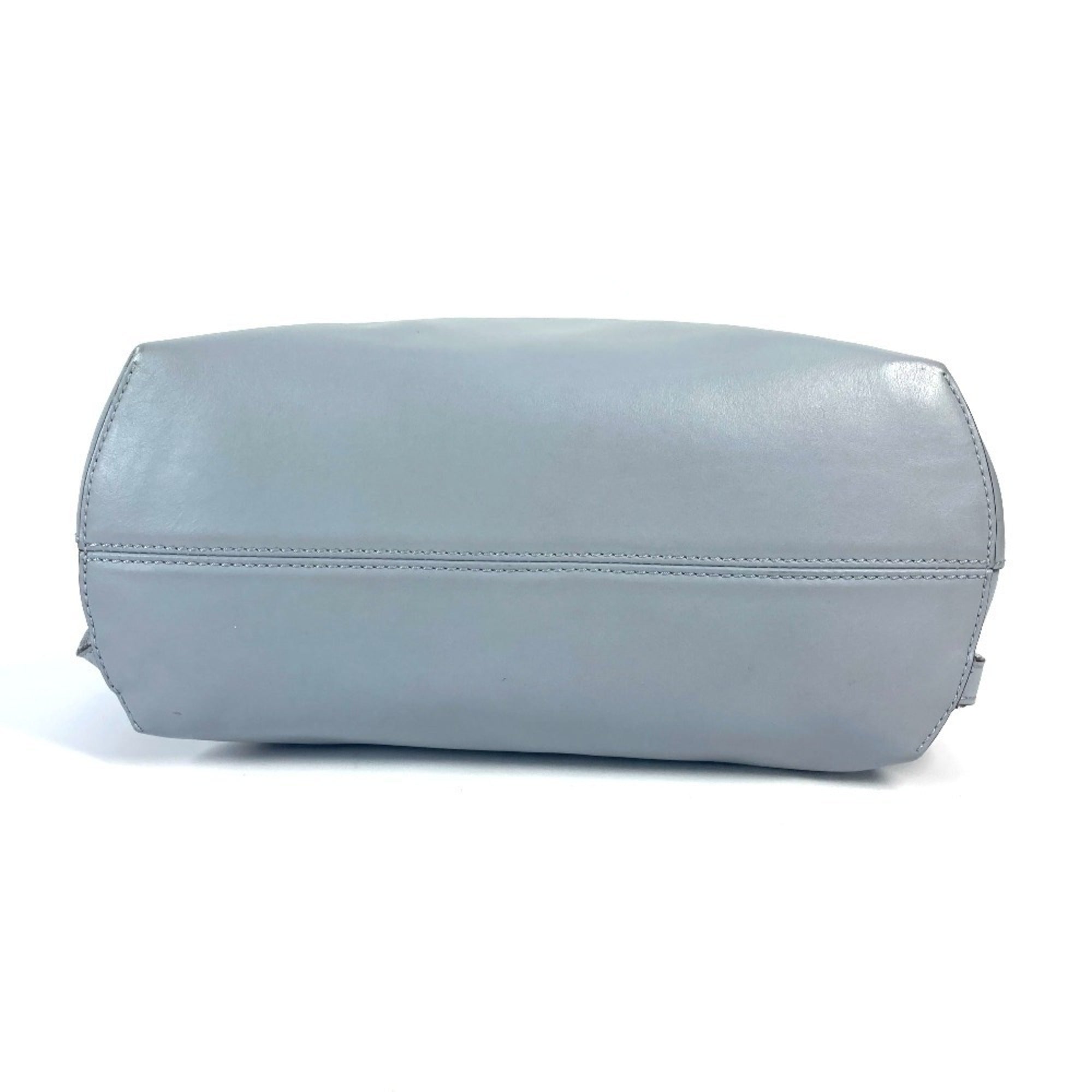 Fendi Blue Leather Backpack