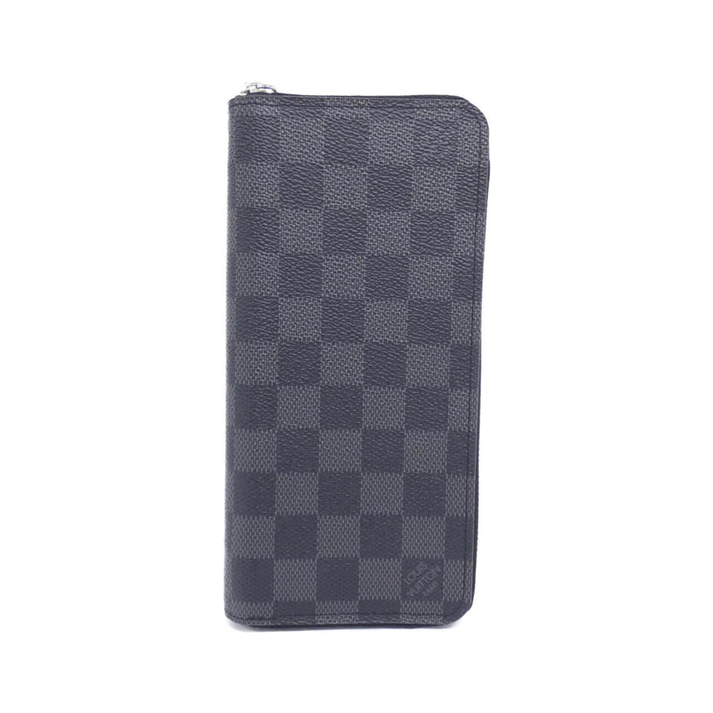 Louis Vuitton Graphite Coated Canvas Long Wallet