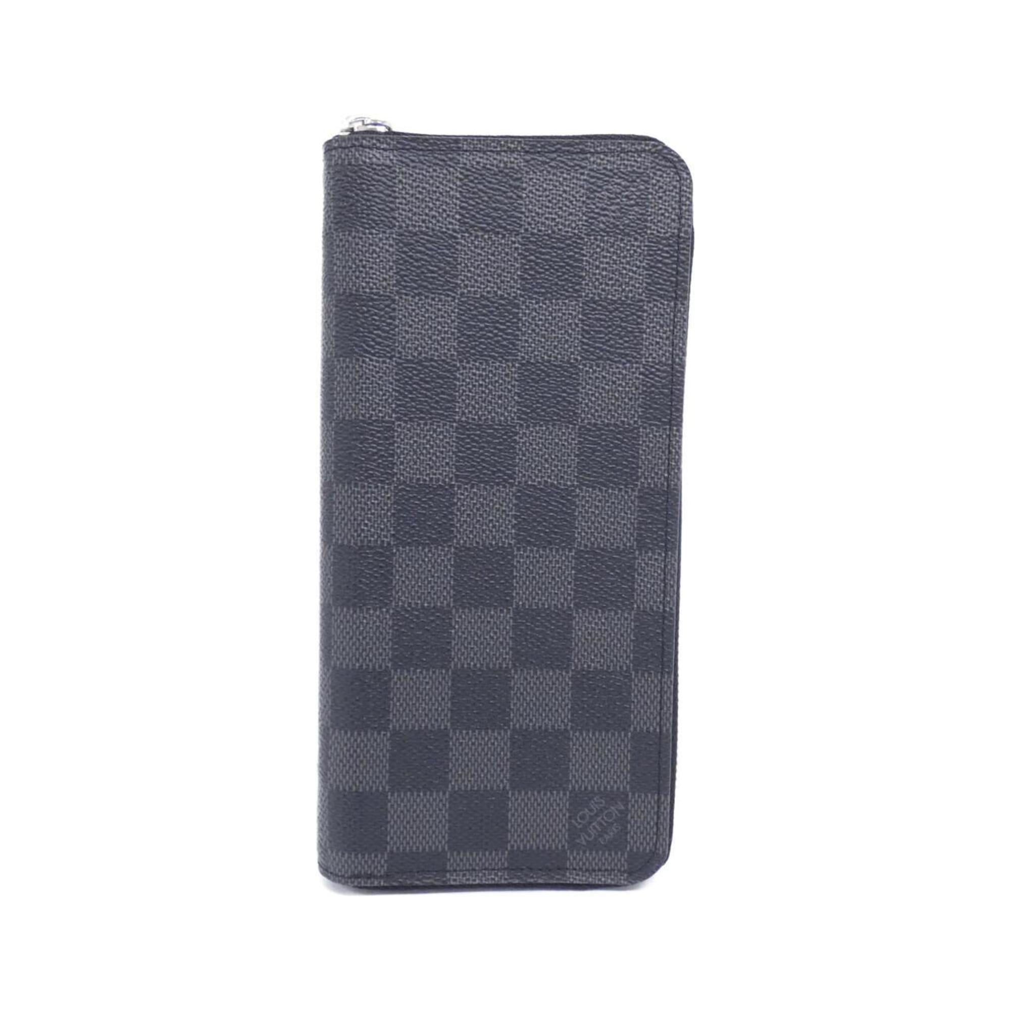 Louis Vuitton Graphite Coated Canvas Long Wallet