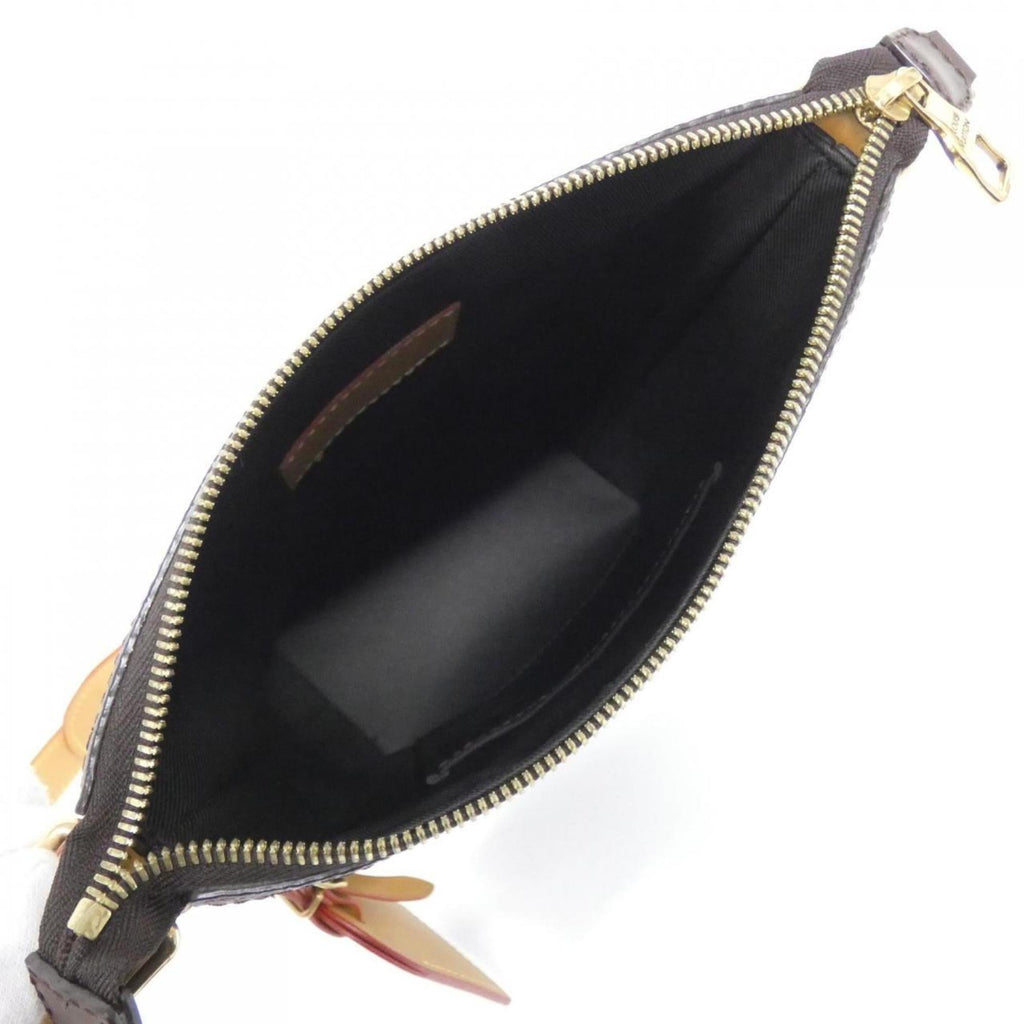 Louis Vuitton Brown Coated Canvas Shoulder Bag