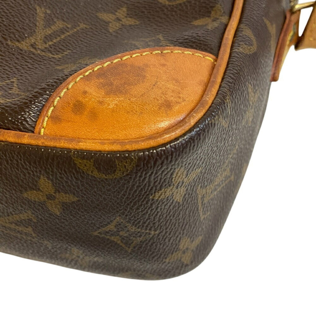 Louis Vuitton Brown Leather Shoulder Bag