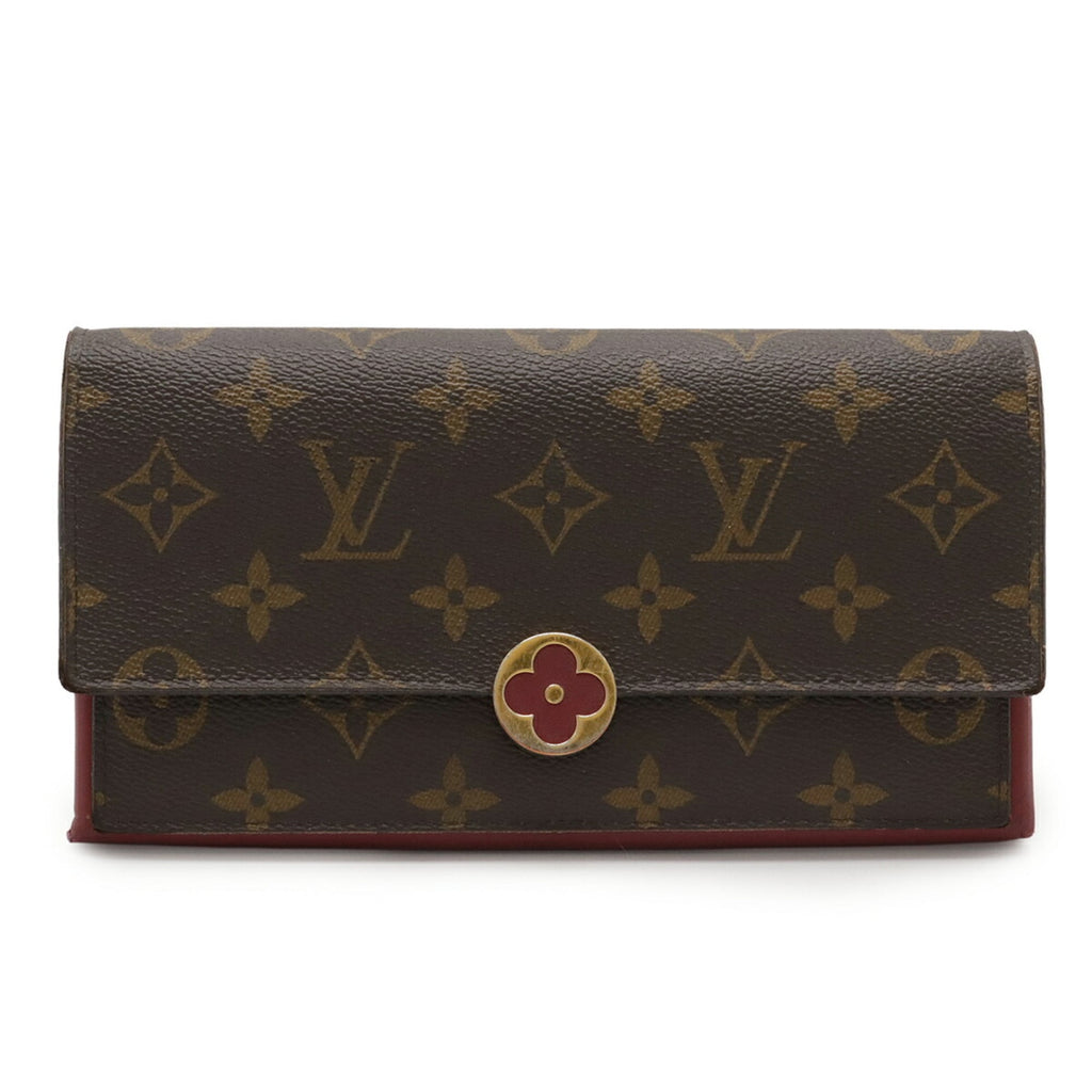 Louis Vuitton Monogram Fuchsia Monogram Long Wallet