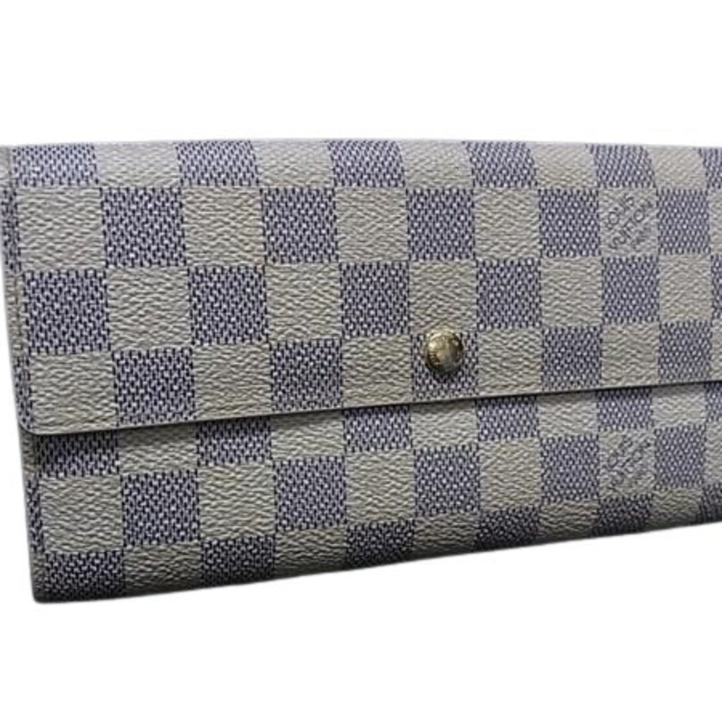 Louis Vuitton Azur Pvc Leather Long Wallet
