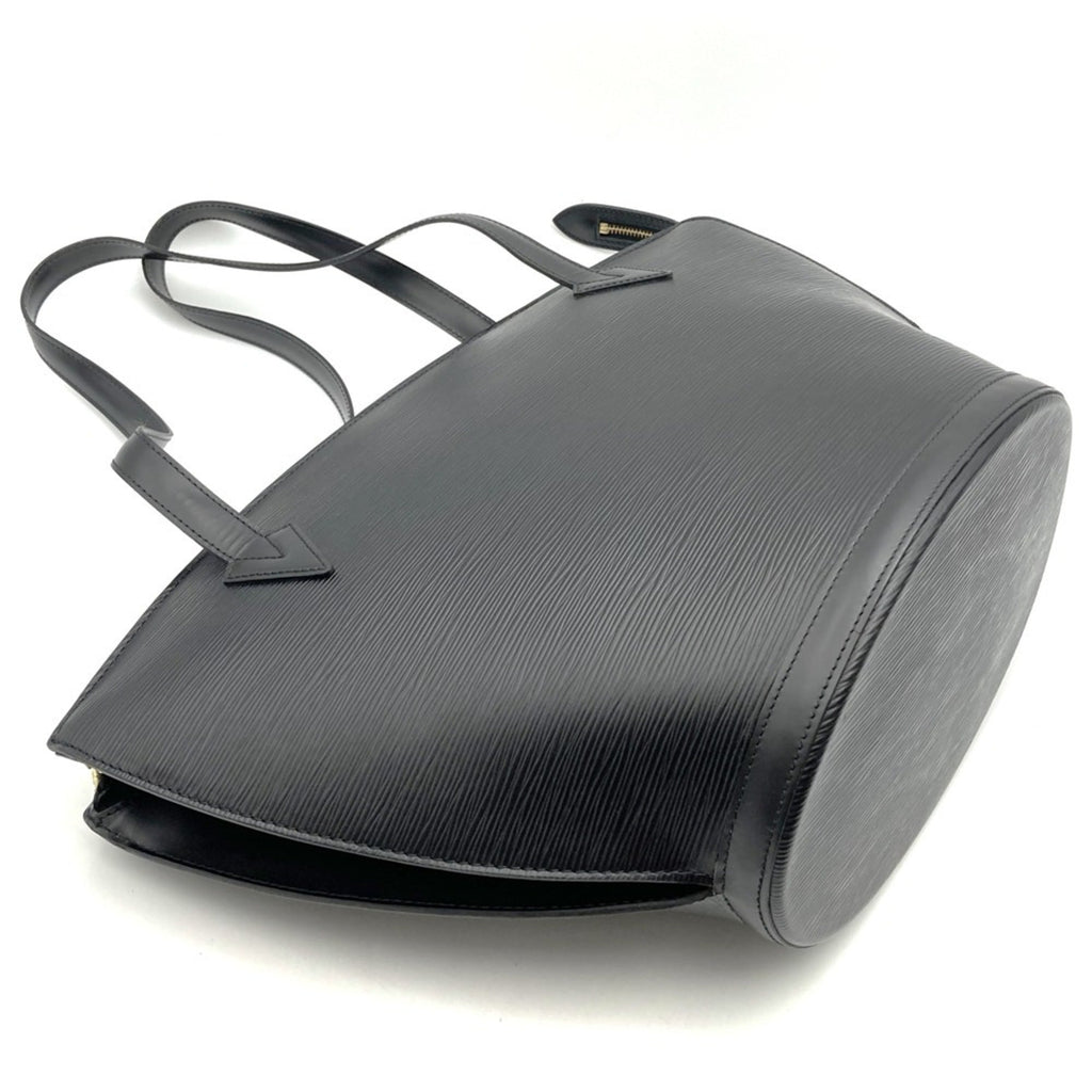 Louis Vuitton Black Noir Epi Leather Shoulder Bag