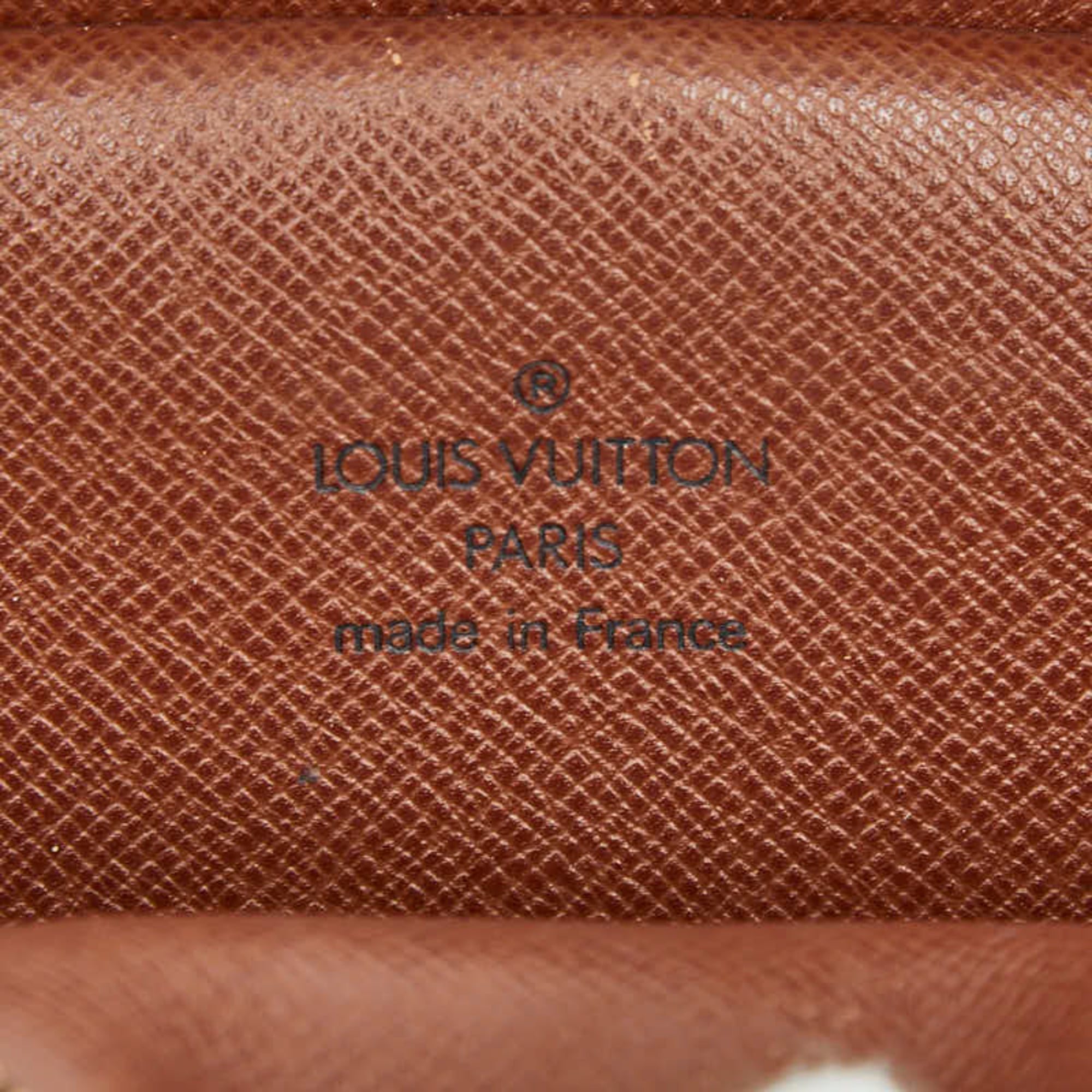 Louis Vuitton Brown Pvc Leather Shoulder Bag