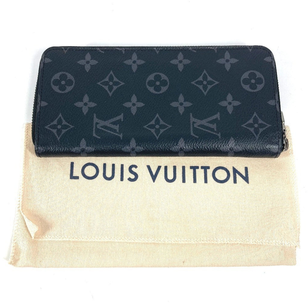Louis Vuitton Black Monogram Eclipse Canvas Long Wallet