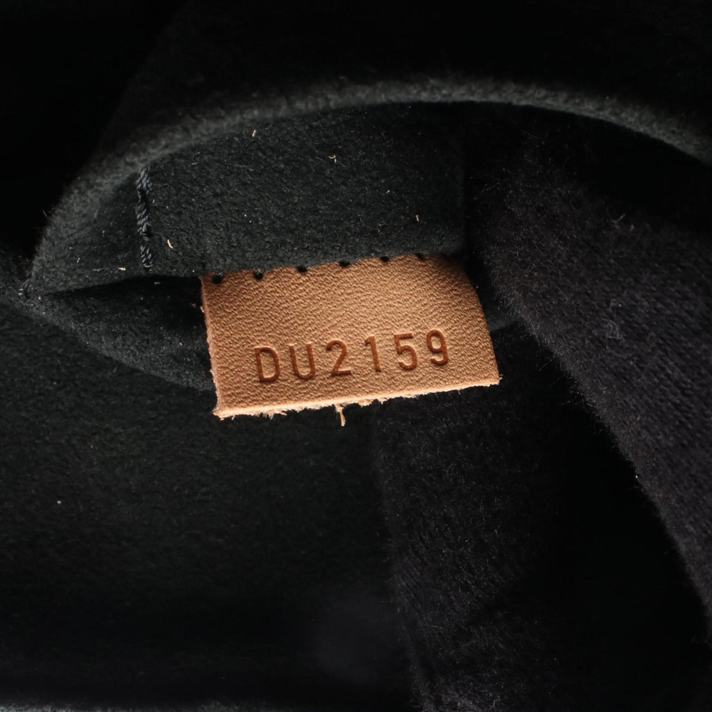 Louis Vuitton Brown Monogram Coated Canvas Leather Handbag