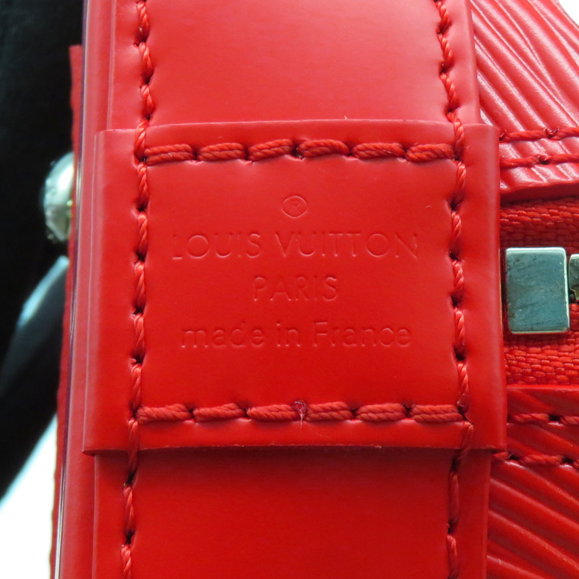 Louis Vuitton Red Color Epi Leather Handbag Shoulder Bag