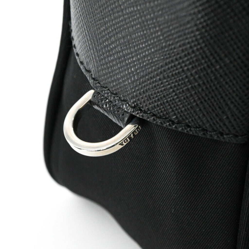 Prada Black Nylon Tessuto Shoulder Bag