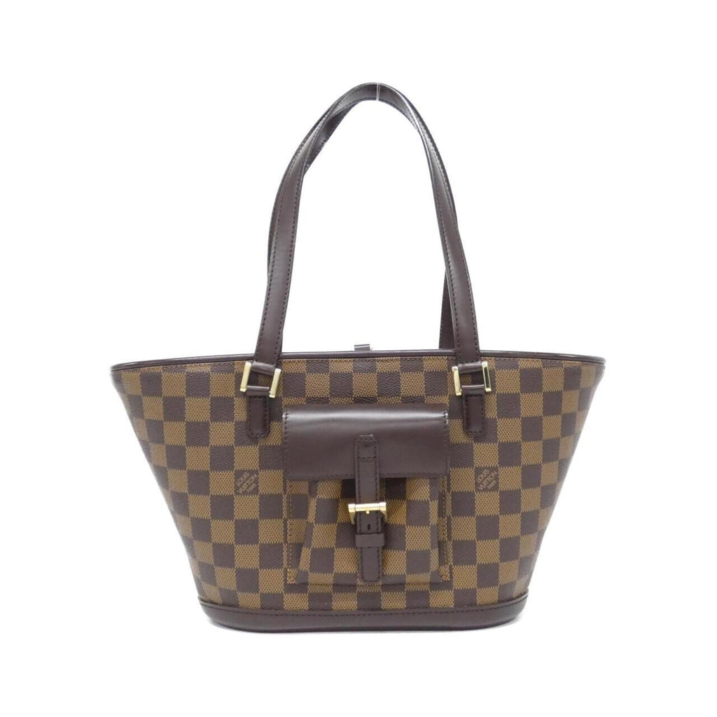 Louis Vuitton Damier Ebene Coated Canvas Handbag