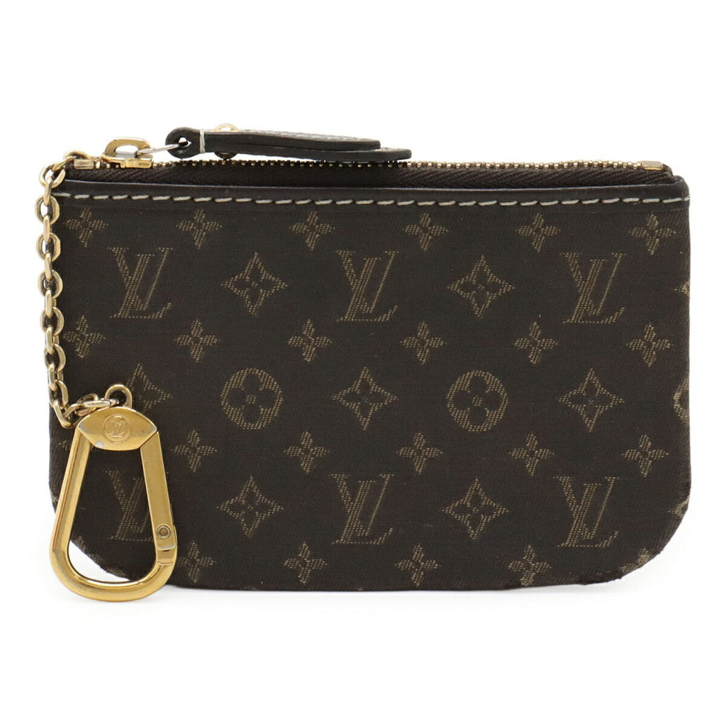 Louis Vuitton Brown Fusain Monogram Idylle Coin Purse/Coin Case