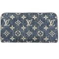 Louis Vuitton Monogram Blue Canvas Long Wallet
