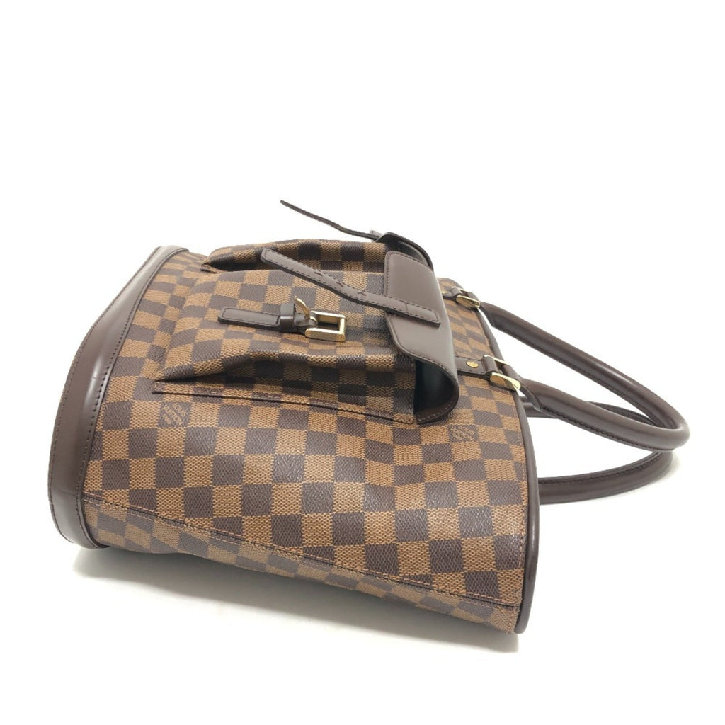 Louis Vuitton Ebene Damier Canvas Handbag Tote Bag