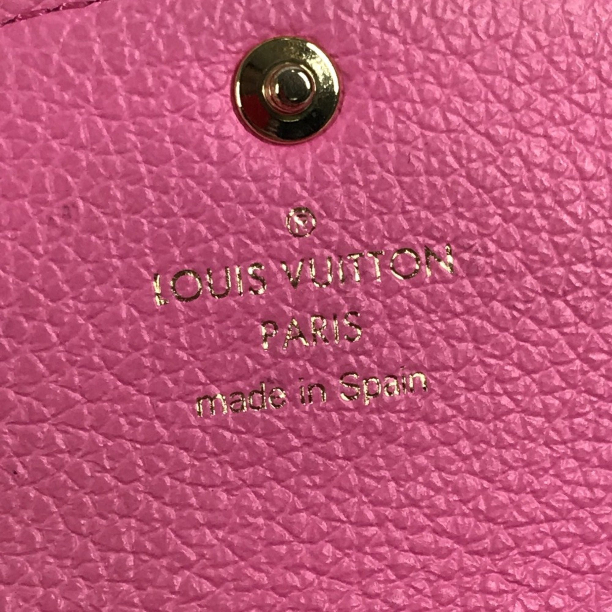 Louis Vuitton Monogram Empreinte Pink Monogram Empreinte Wallet