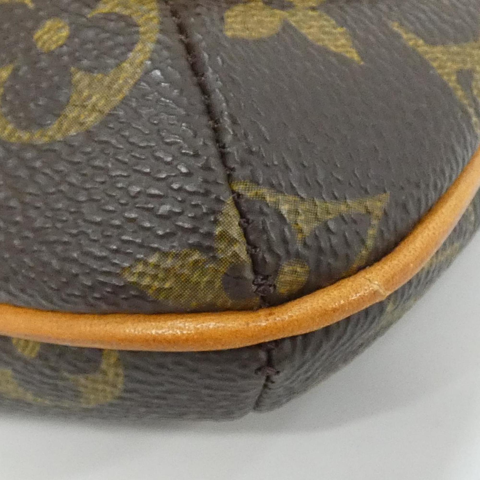 Louis Vuitton Marron Coated Canvas Shoulder Bag