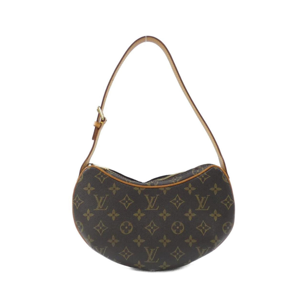 Louis Vuitton Marron Coated Canvas Pochette Shoulder Bag