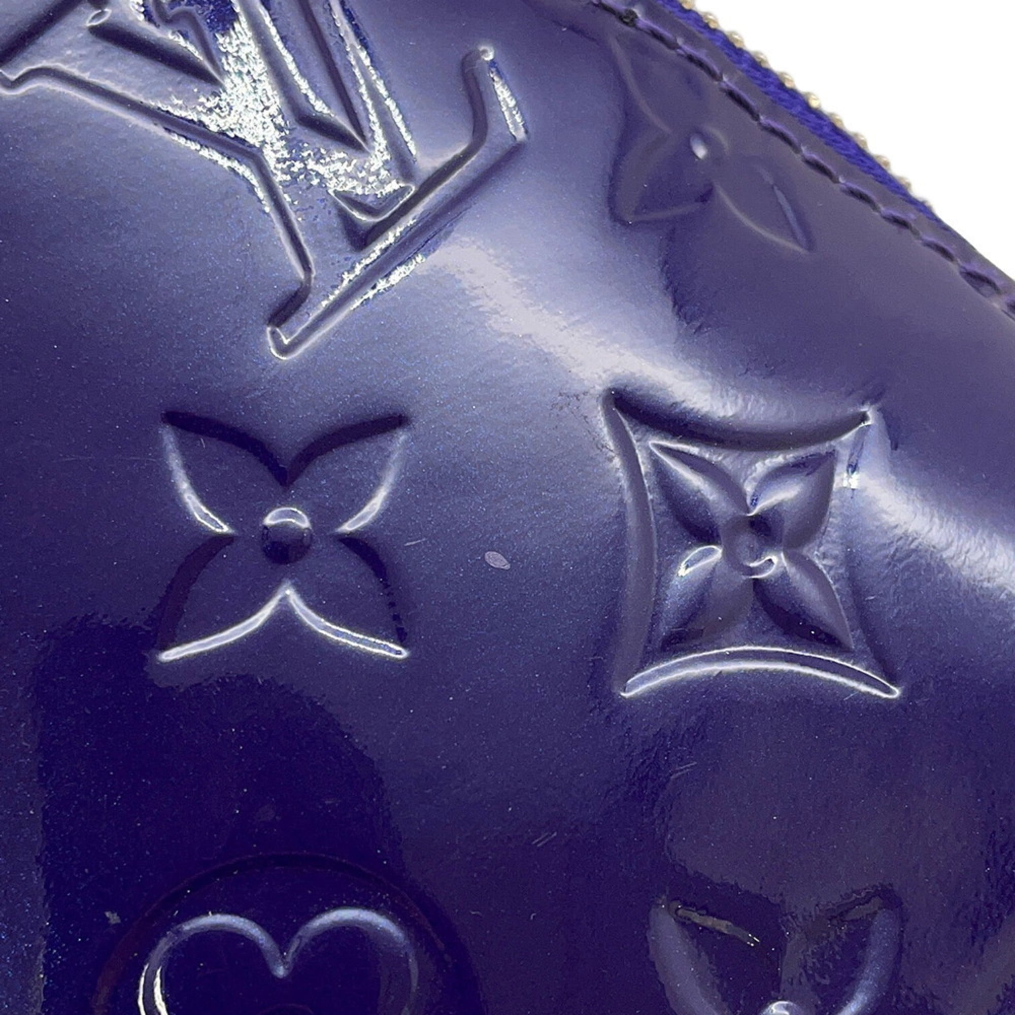 Louis Vuitton Monogram Noir Purple Monogram Vernis Handbag Shoulder Bag