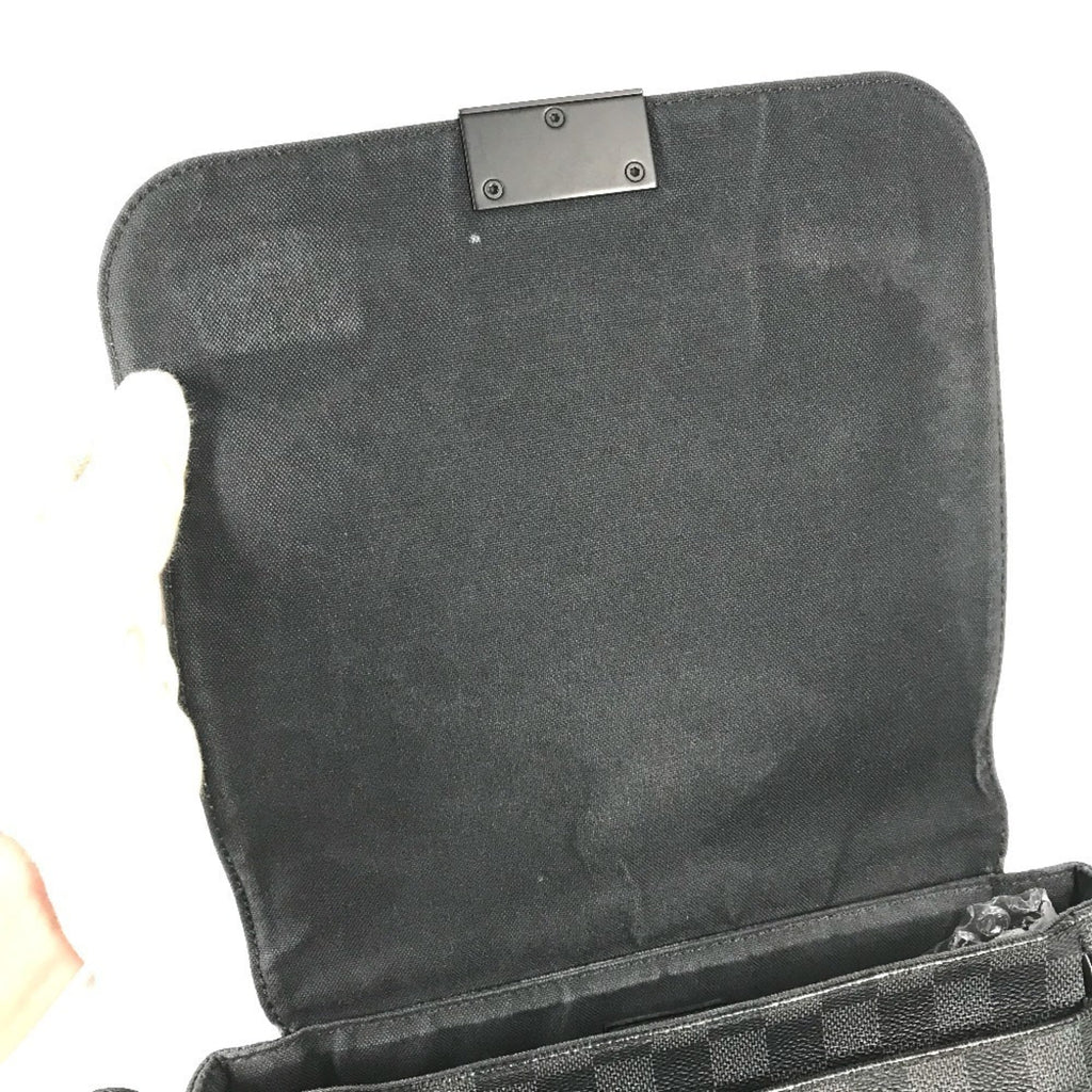 Louis Vuitton Black Damier Graphite Messenger Bag Shoulder Bag