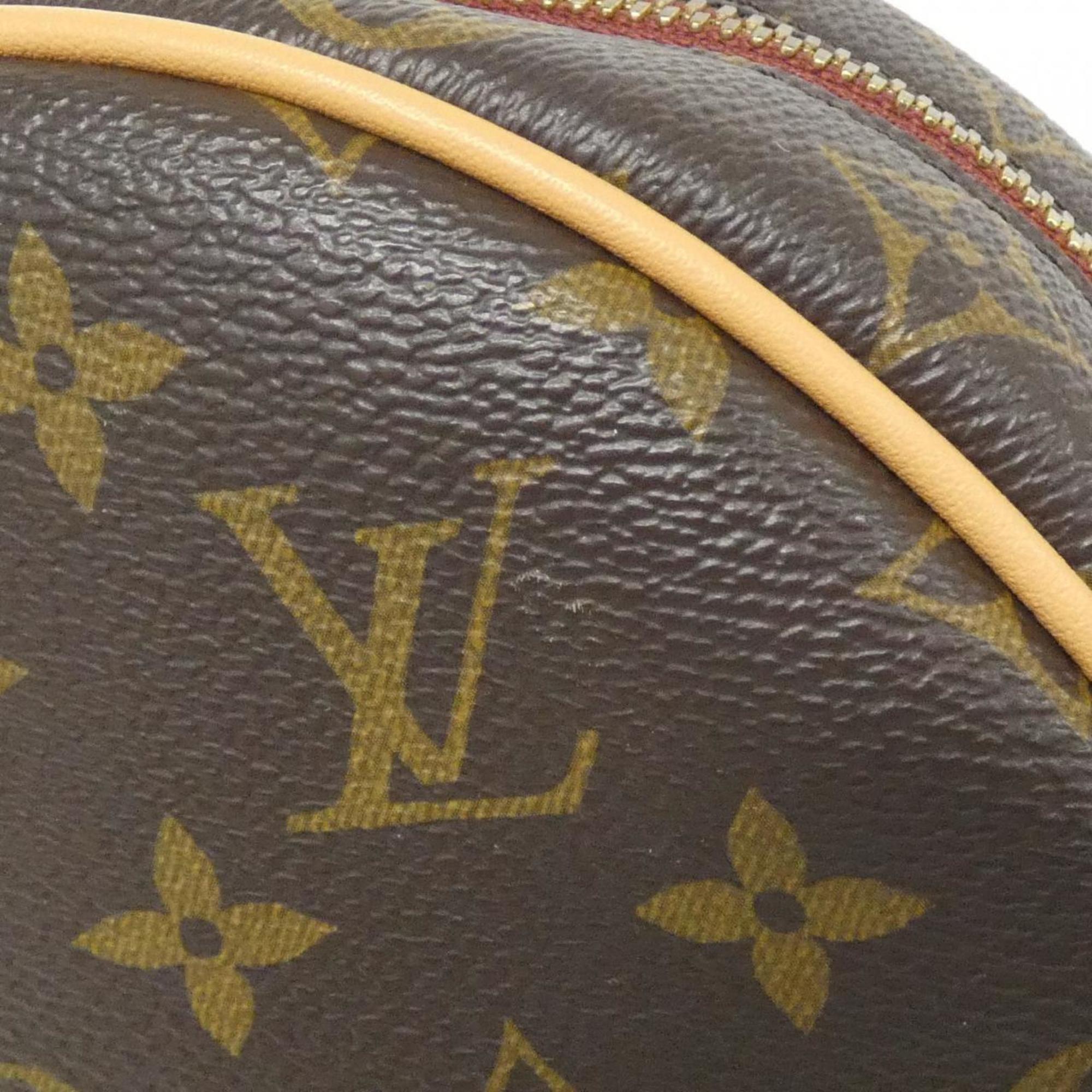 Louis Vuitton Marron Coated Canvas Shoulder Bag