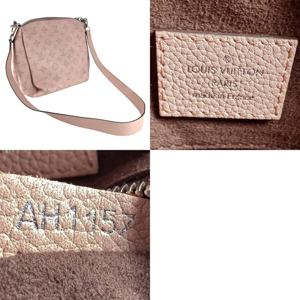 Louis Vuitton Magnolia Mahina Leather Handbag Shoulder Bag