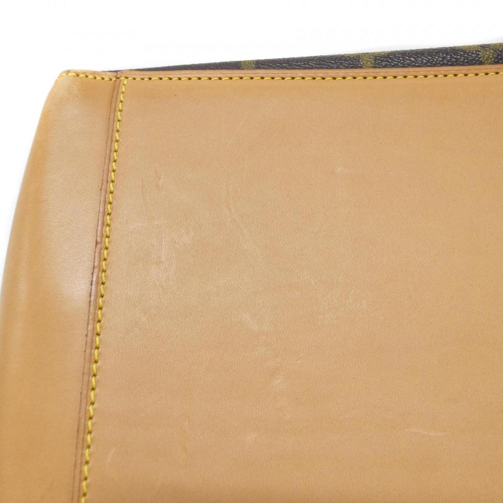 Louis Vuitton Marron Coated Canvas Handbag