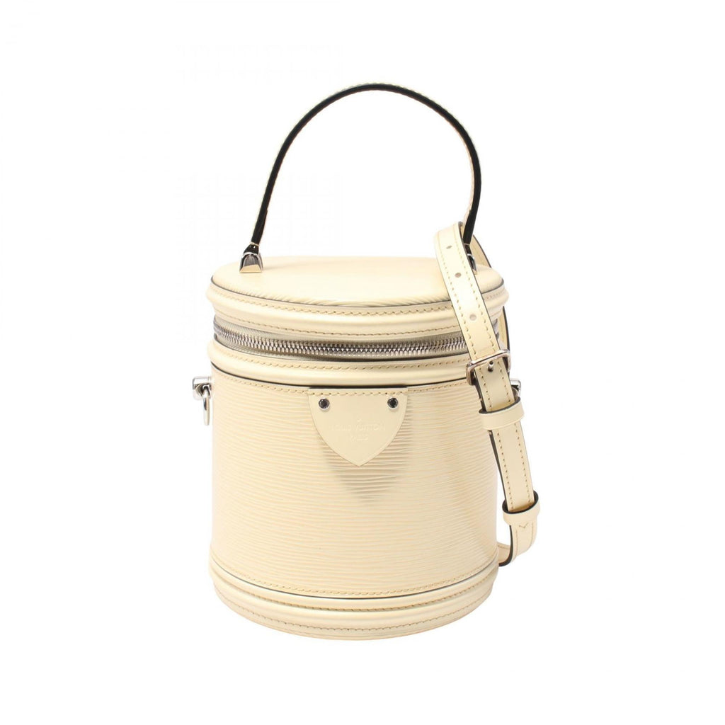 Louis Vuitton Yellow Epi Leather Handbag Vanity Bag
