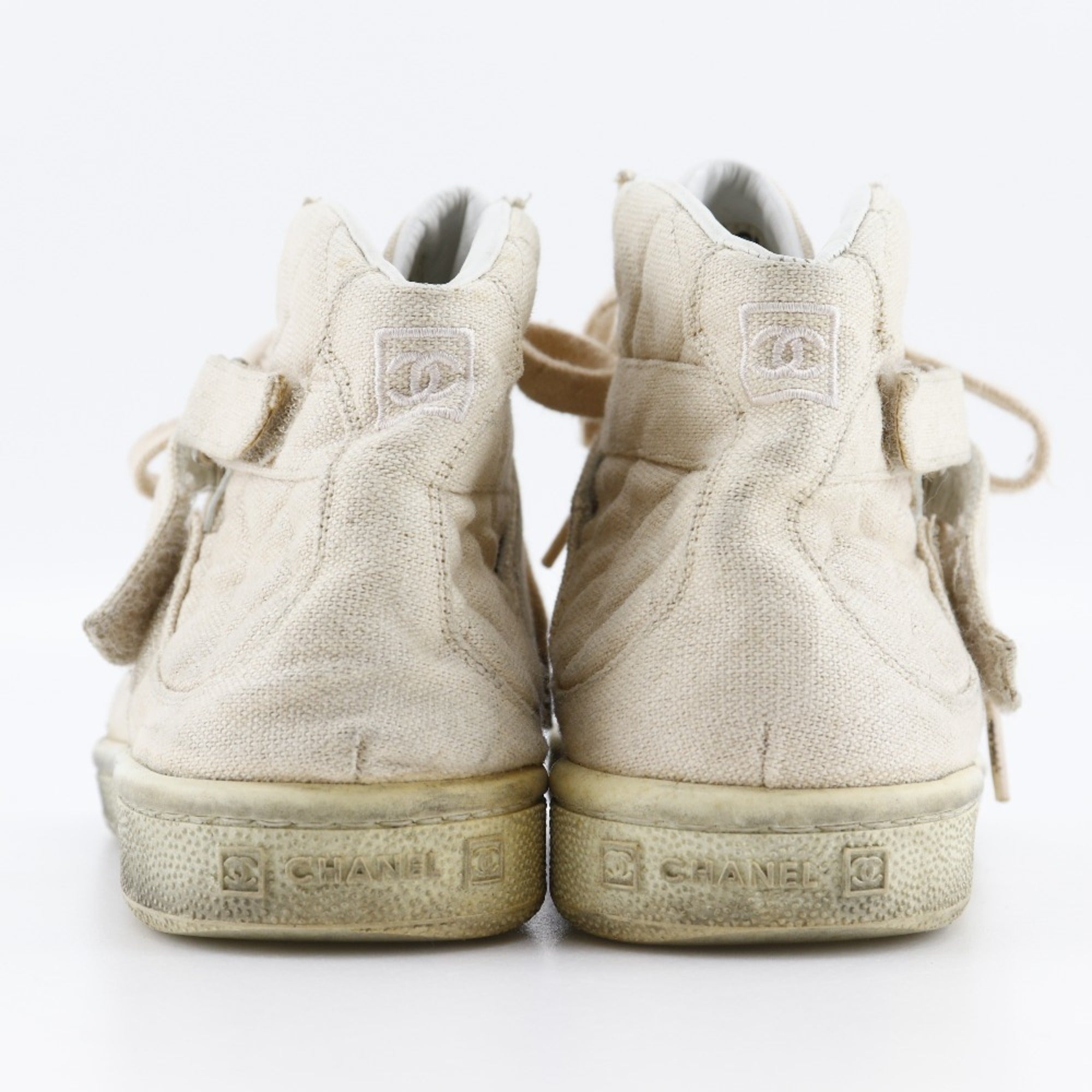 Chanel Beige Sneakers