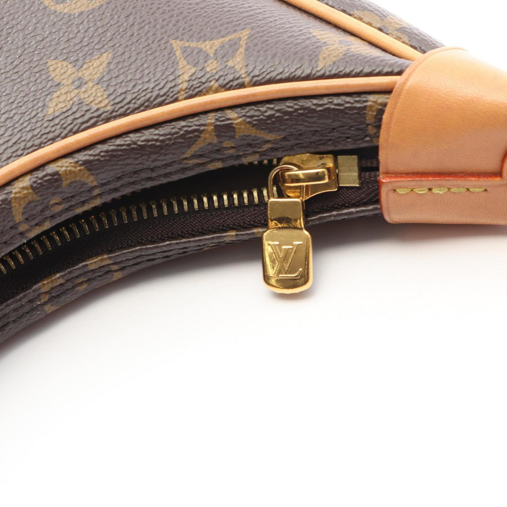 Louis Vuitton Brown Pvc Leather Shoulder Bag