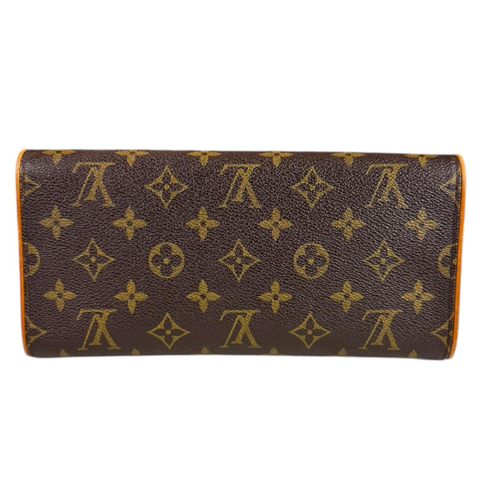 Louis Vuitton Monogram Brown Monogram Pochette Shoulder Bag